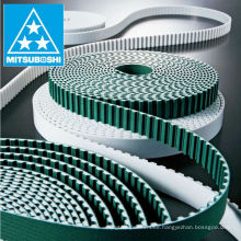 Mitsuboshi Belting FREESPAN rubber timing belt for conveyor line, vertical transport, transport machinery. Made in Japan